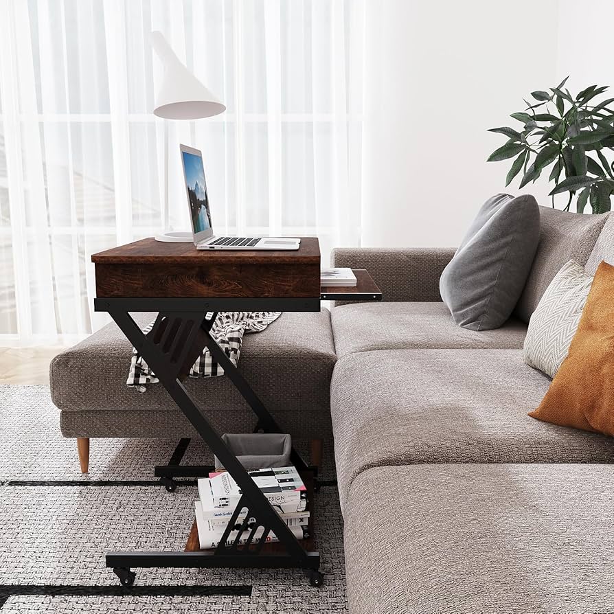 小さな文机 Amazon.com: ALISENED Computer Desk for Small Spaces,23.6